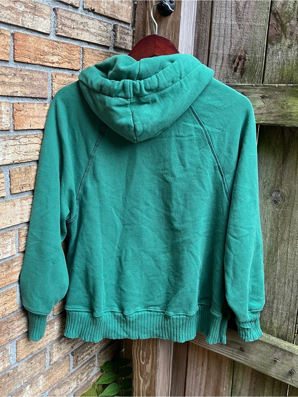 American Eagle Outfitters Green Crewneck Hoodie Sweatshirt - Picture 5 of 5